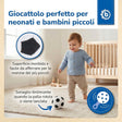 Veloursball Fußball mit Rassel - IT Infographic