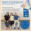 Veloursball Fußball mit Rassel - IT Infographic