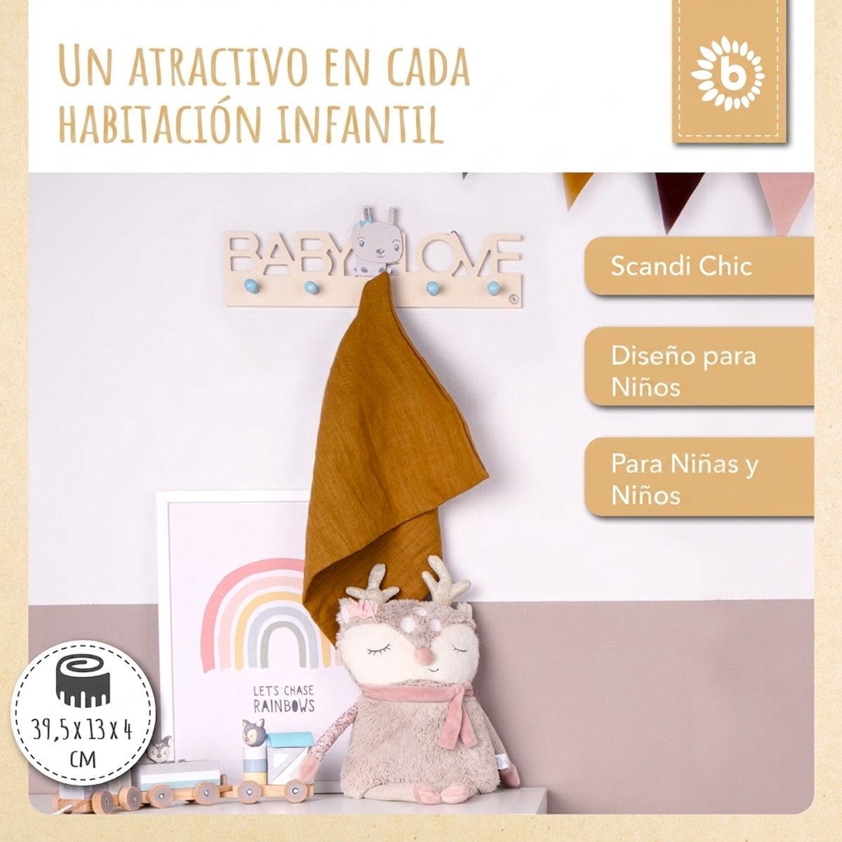 Wandgarderobe Hase - ES Infographic
