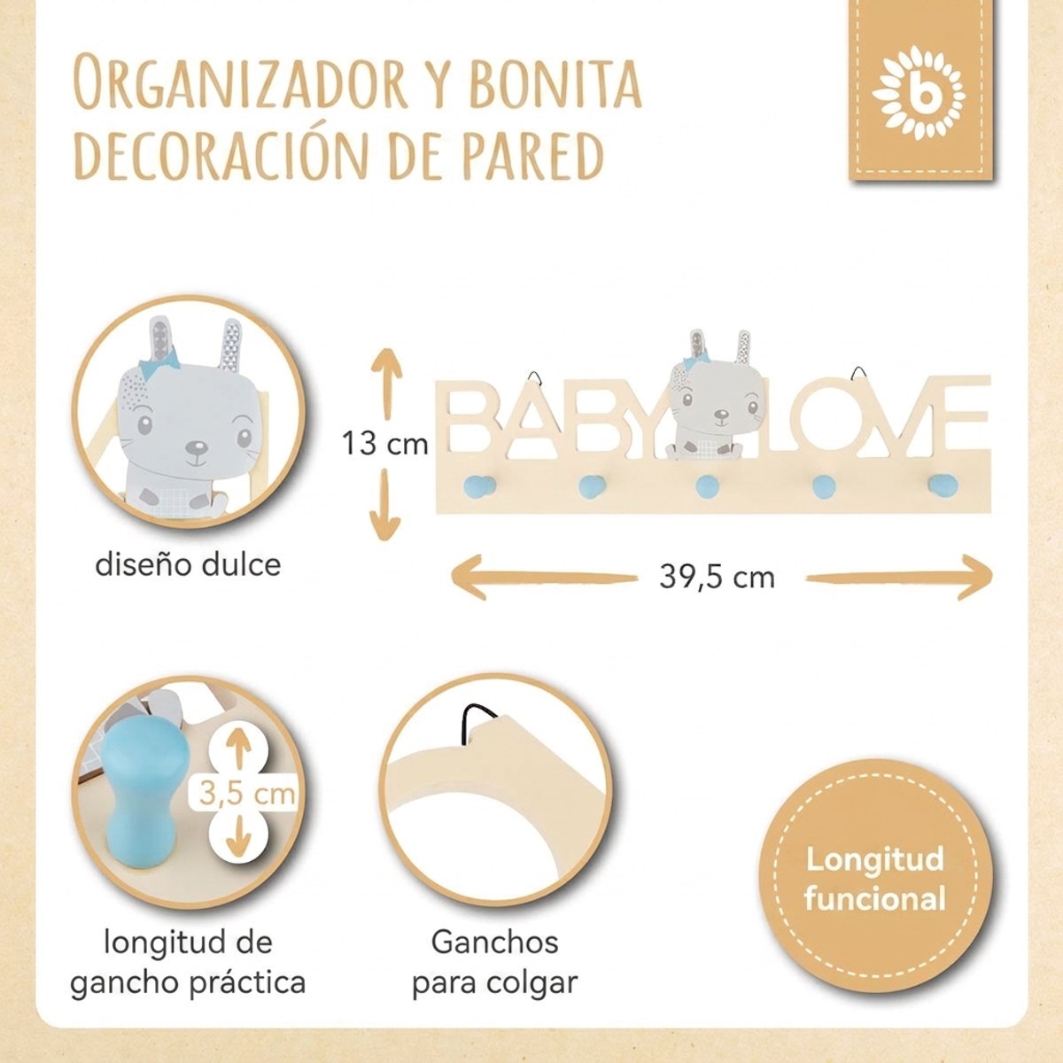 Wandgarderobe Hase - ES Infographic