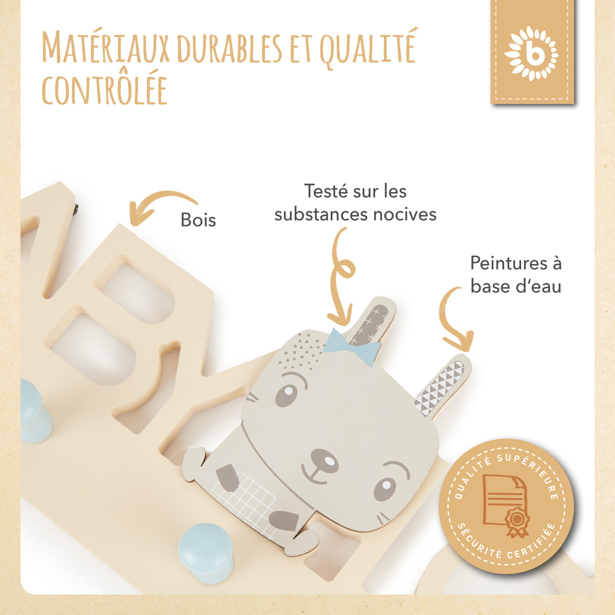 Wandgarderobe Hase - FR Infographic