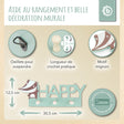 Wandgarderobe Dachs - FR Infographic