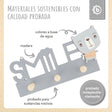 Wandgarderobe Bär - ES Infographic