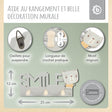 Wandgarderobe Bär - FR Infographic