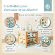 Motorikwürfel Waldtiere XXL FSC® - FR Infographic