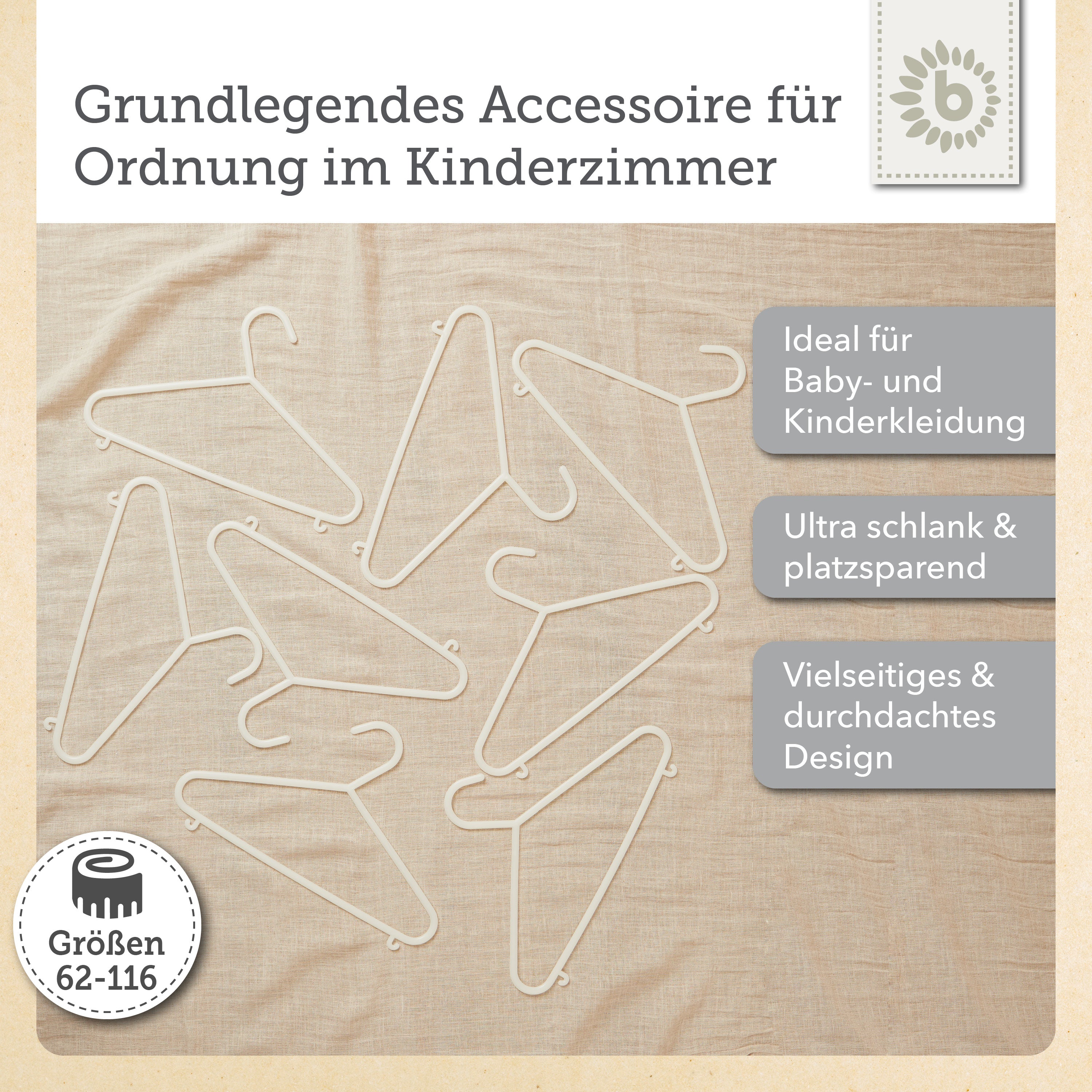 Set da 8 grucce white