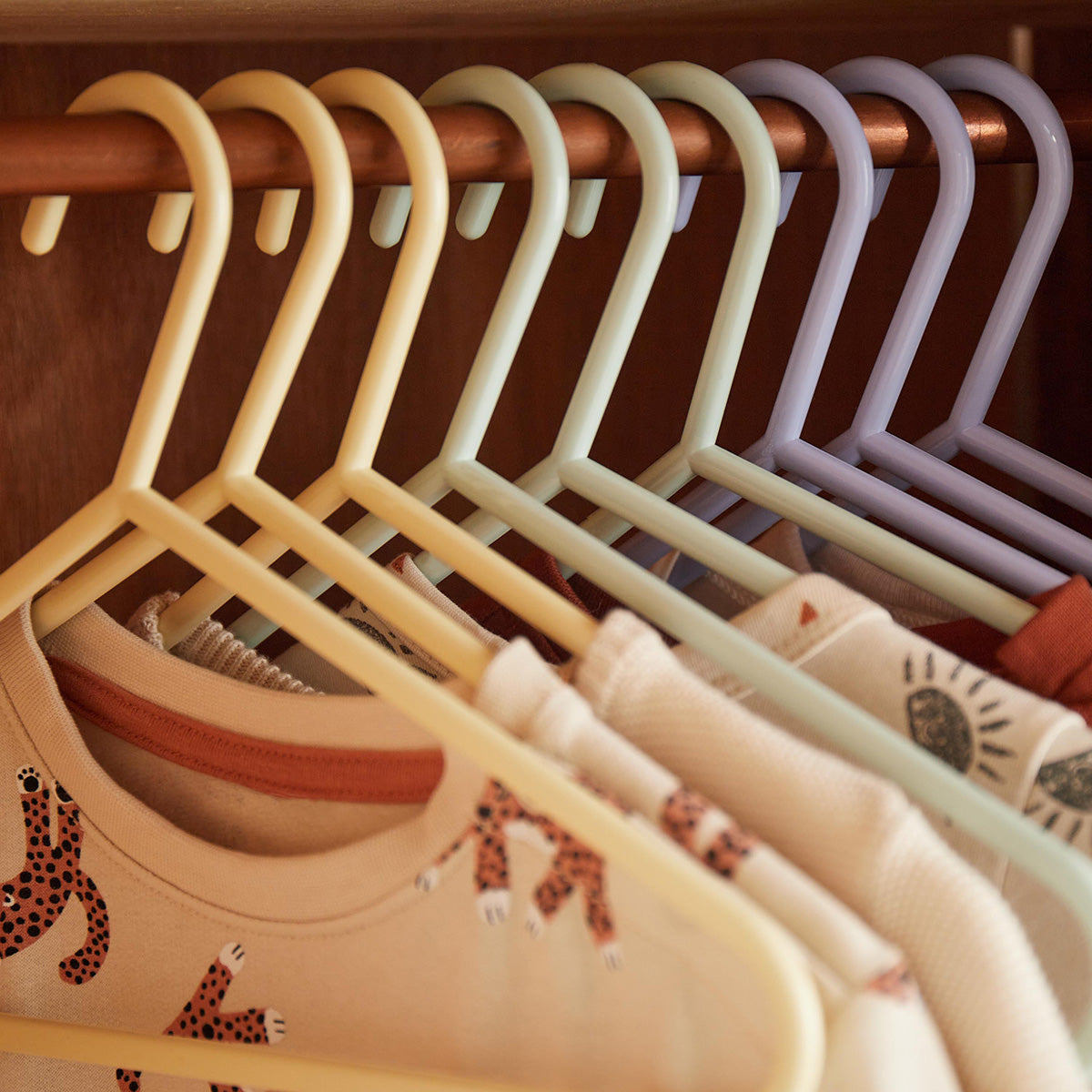 Set di 8 grucce vanilla