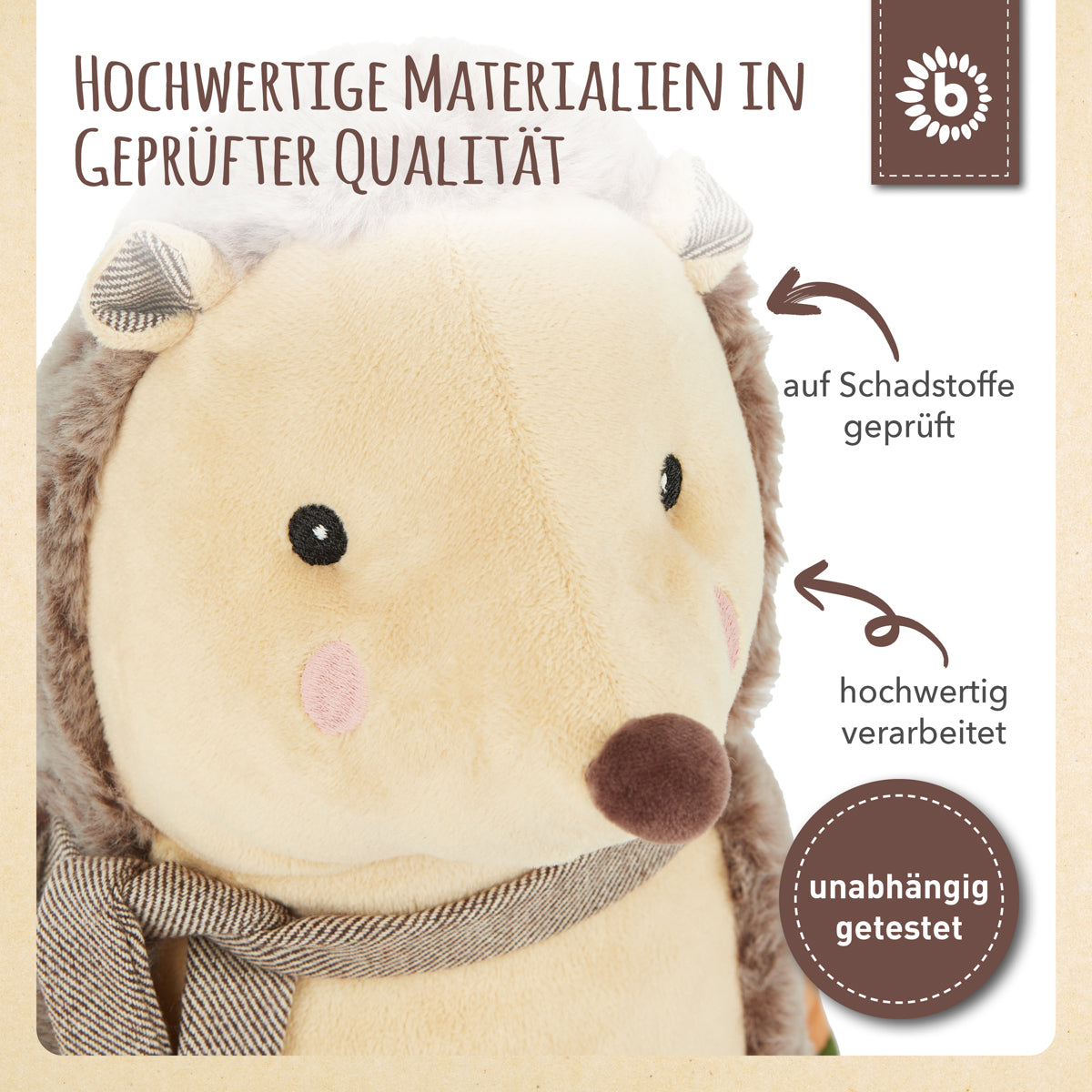 Cuscino coccoloso Riccio Piksi